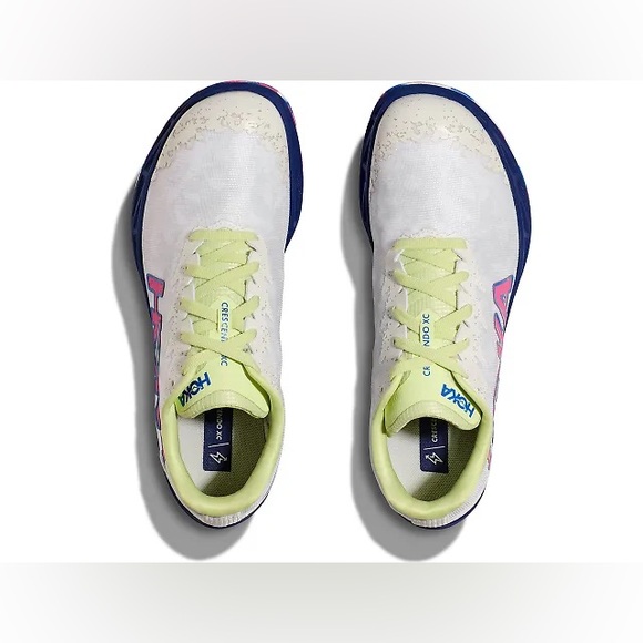 NWT HOKA Crescendo XC Unisex Running Shoes in White Blueberry Size US 10 Women - Picture 5 of 10